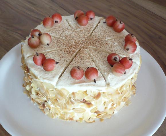 Apfel-Mandel-Torte