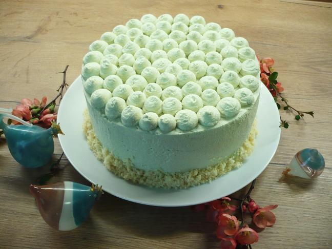 Apfel-Matcha-Torte