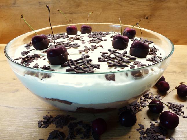 Schwarzwälder-Kirsch-Trifle