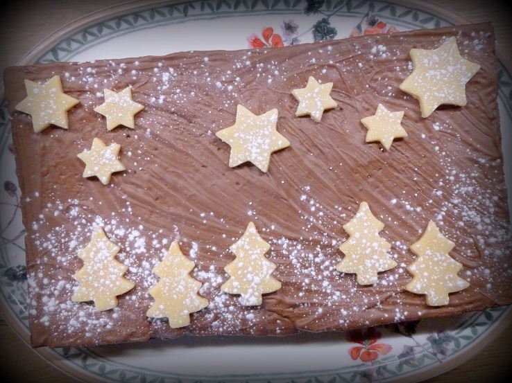 Nougat-Schokoladenkuchen