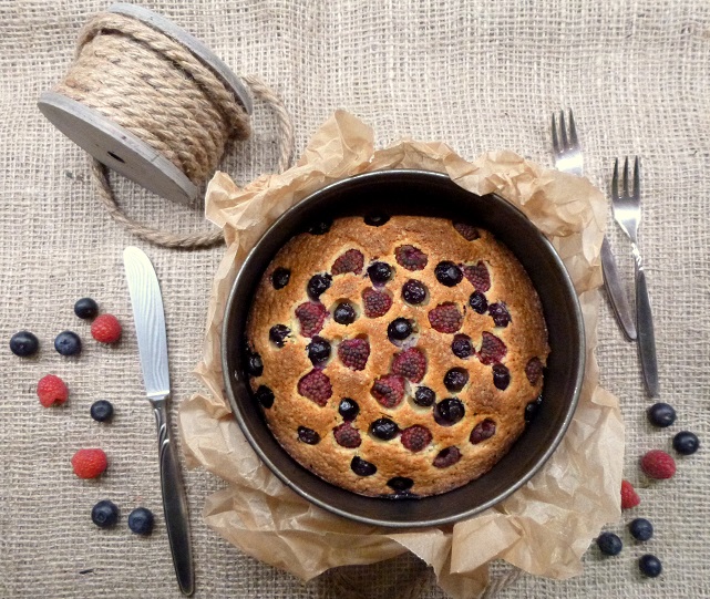 Mandel-Beerenkuchen