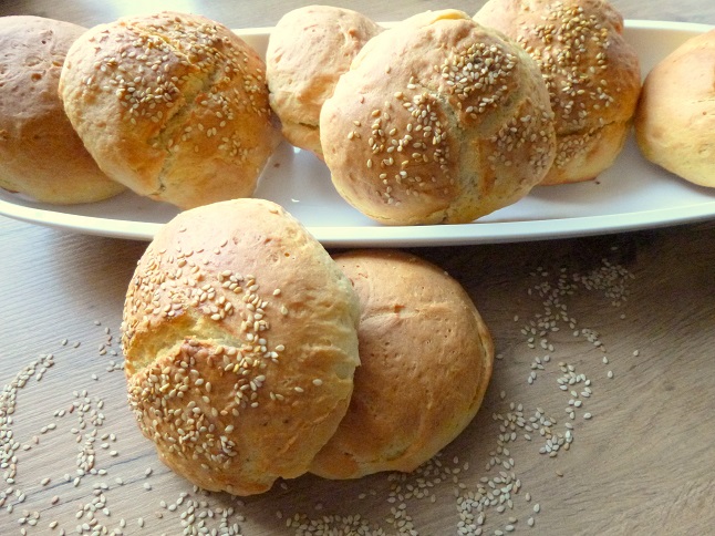 Quark-Brötchen