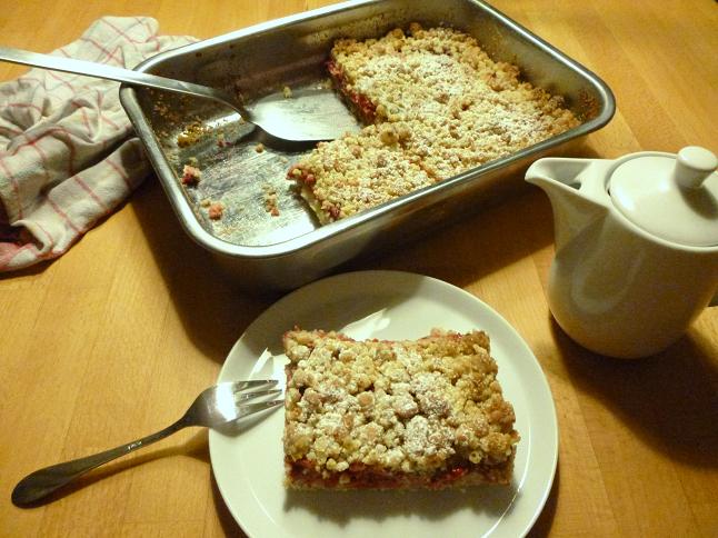 Himbeer-Crumble-Tarte