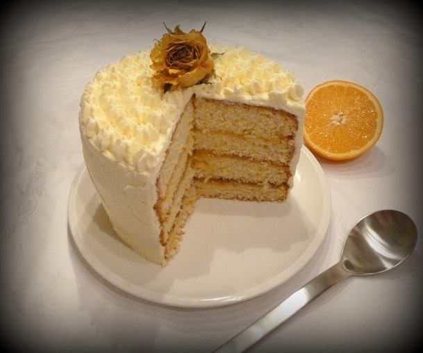 Orangencremetorte
