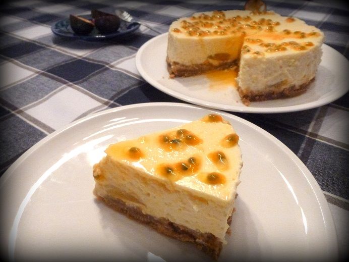 Mango-Maracuja-Cheesecake