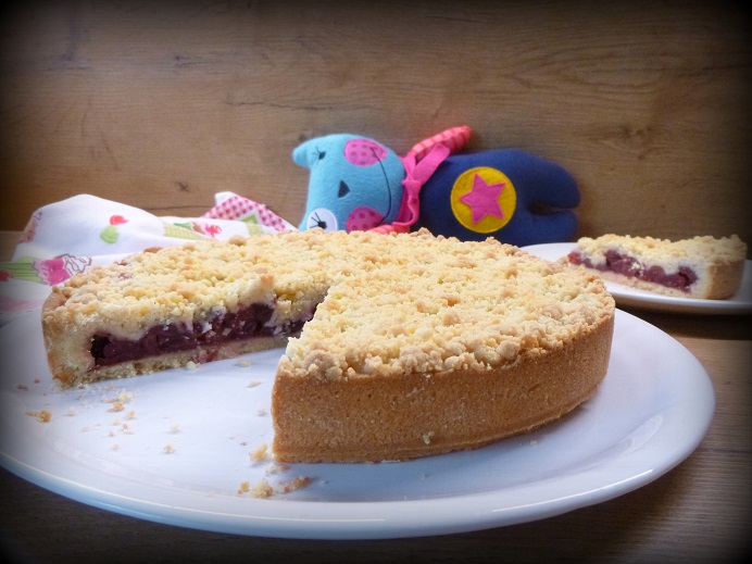 Kirschstreuselkuchen