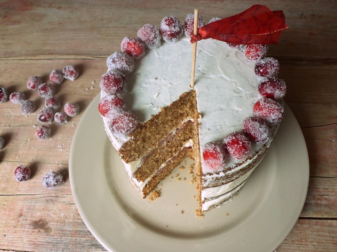 Cranberry Torte