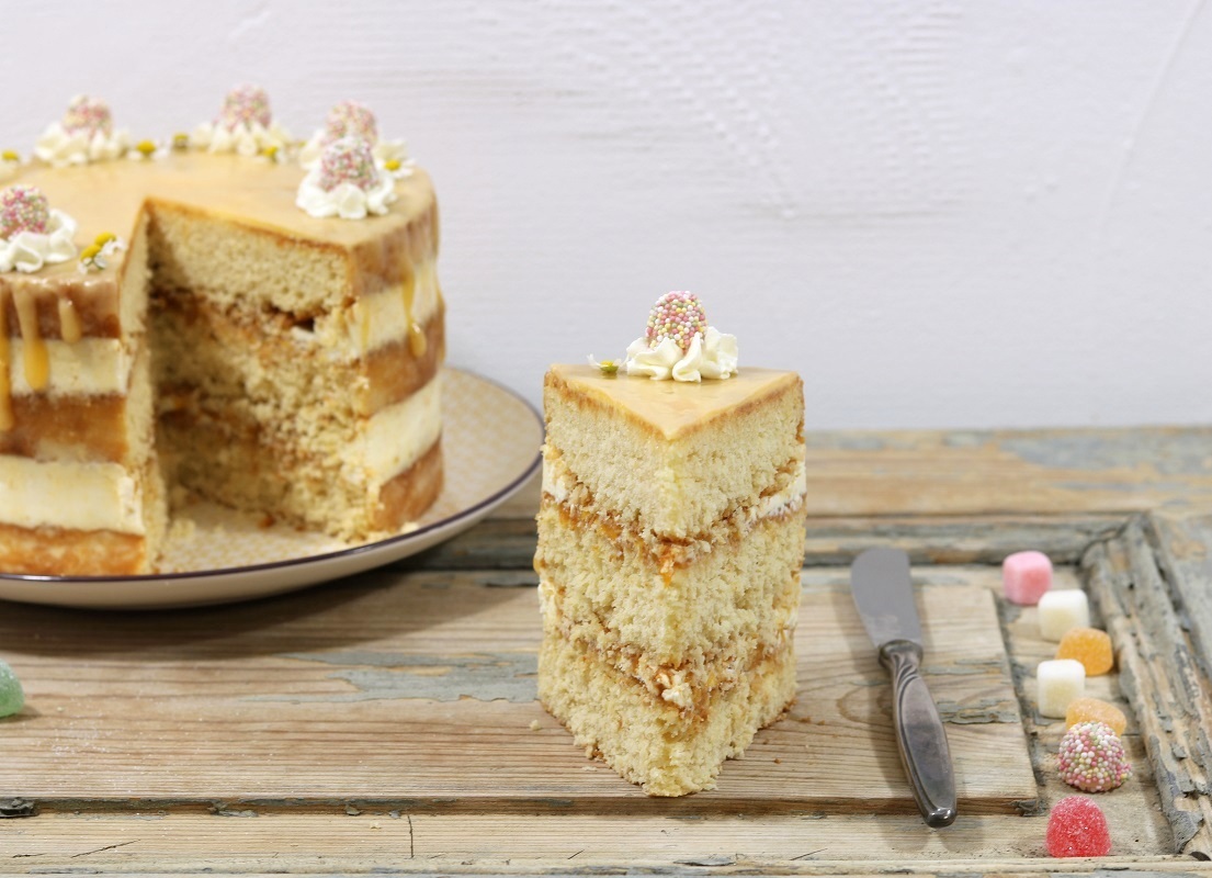 Kokos-Aprikosen-Torte