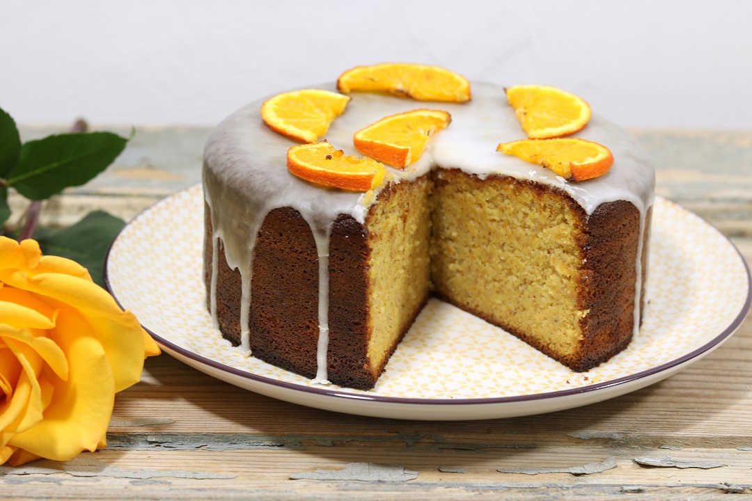 Mandel-Orangen-Kuchen