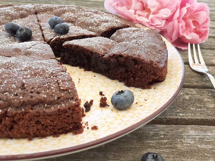 Kladdkaka - Schwedischer Schokoladenkuchen