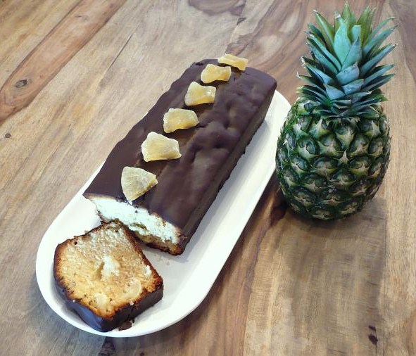Ananas-Marzipan-Kuchen