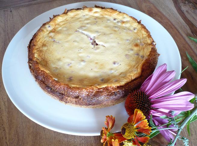 Preiselbeer-Käsekuchen