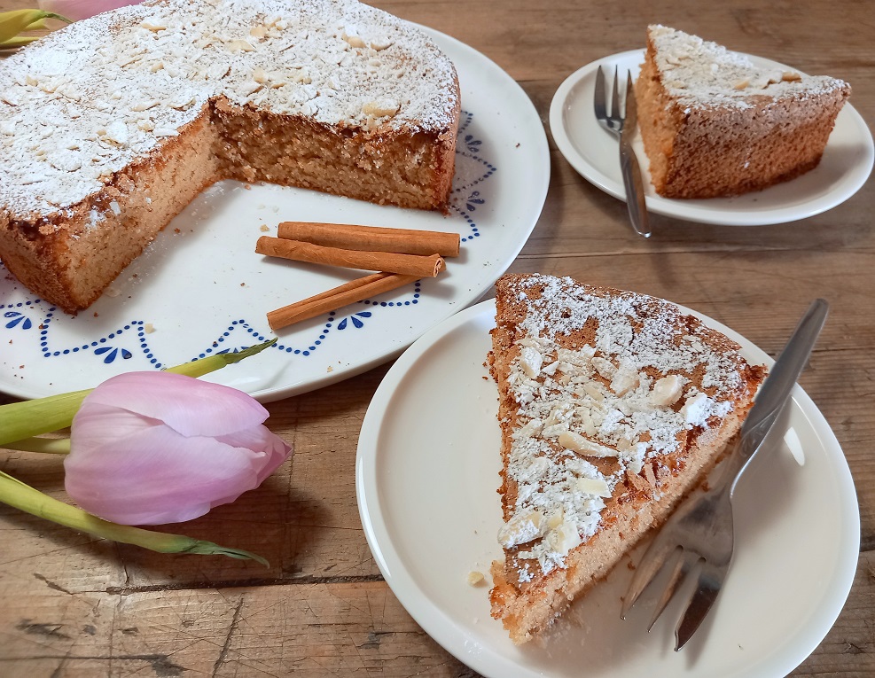 Mallorquinische Mandeltorte
