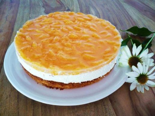 Mandarinen-Quark-Sahne-Torte