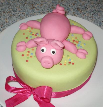 Glücksschwein-Torte