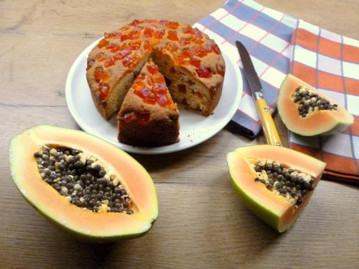 Papaya-Kuchen