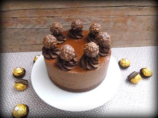 Ferrero-Rocher-Mousse-Torte